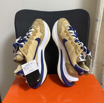 Sacai × Nike Vapor Waffle "Sesame And Blue Void"