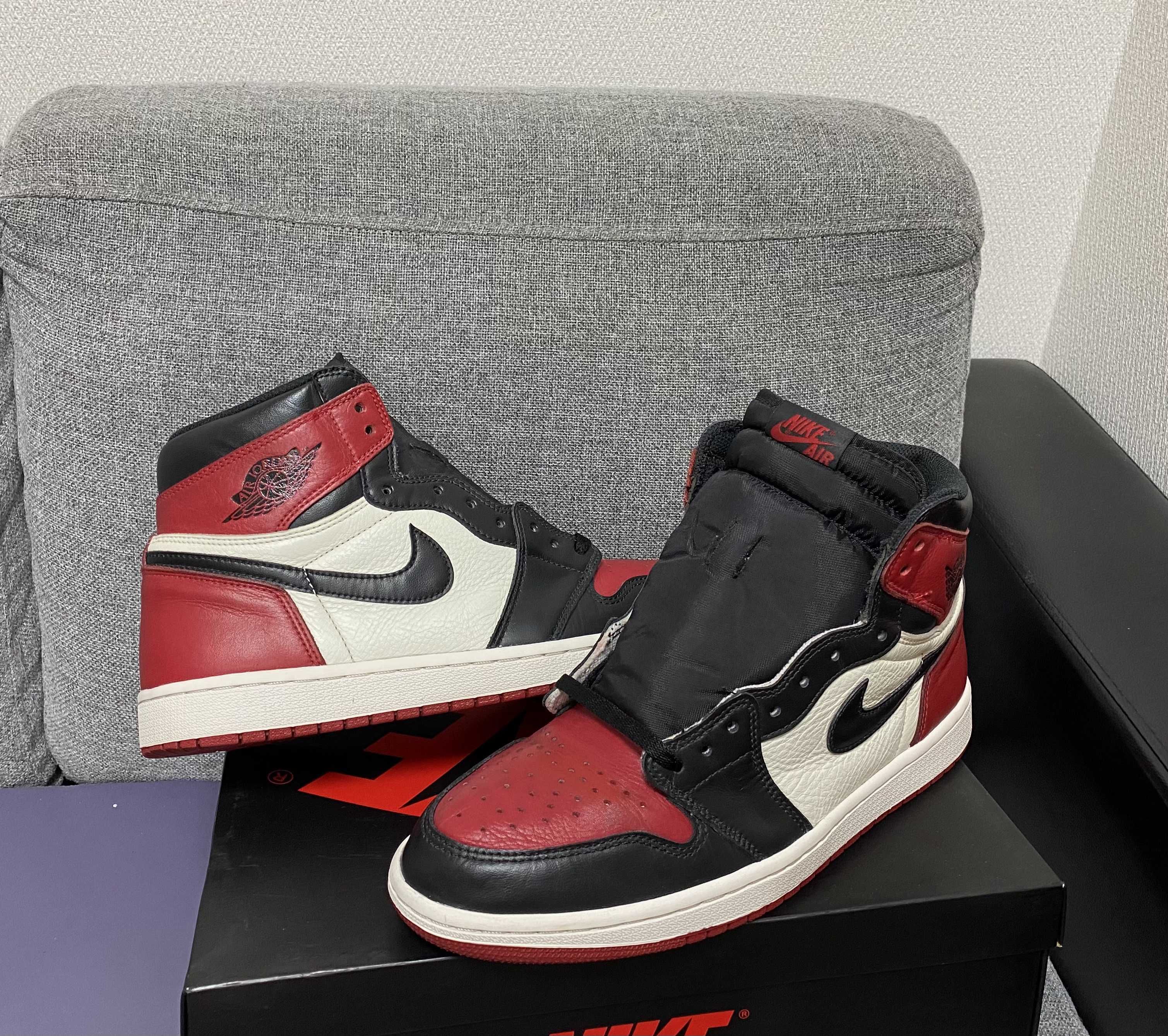Nike Air Jordan 1 Retro High OG "Bred Toe"