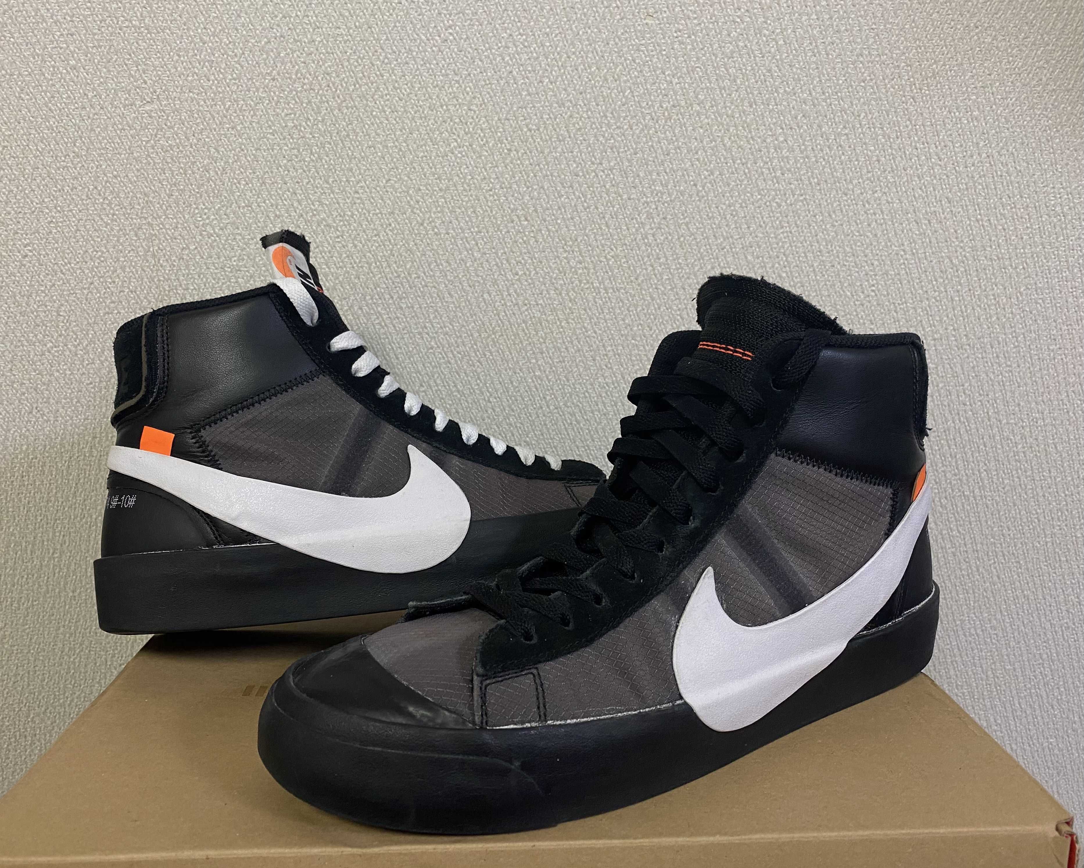 Off-White × Nike Blazer Studio Mid "Grim Reaper"