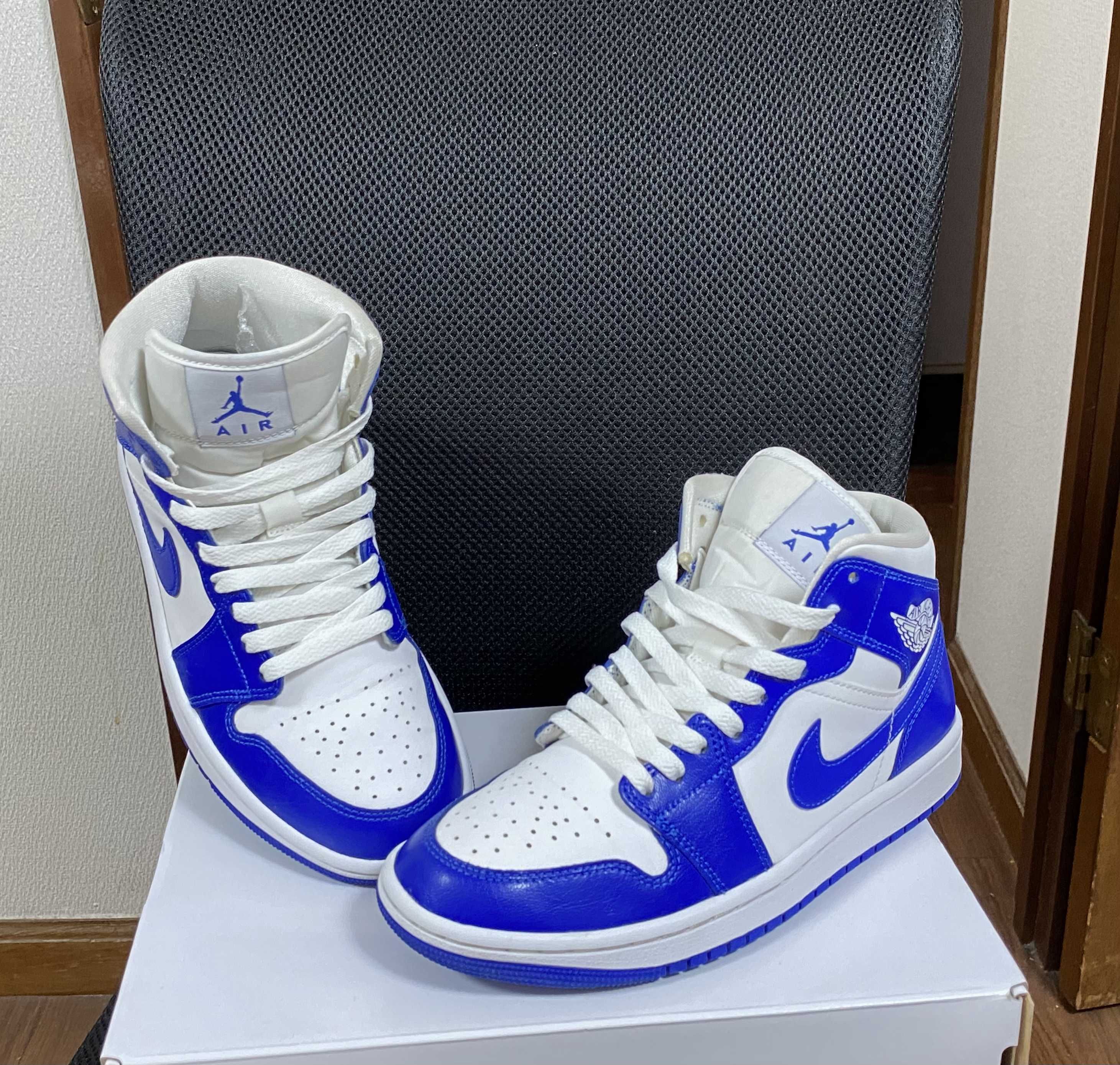 Nike Women's Air Jordan 1 Mid "Kentucky Blue"