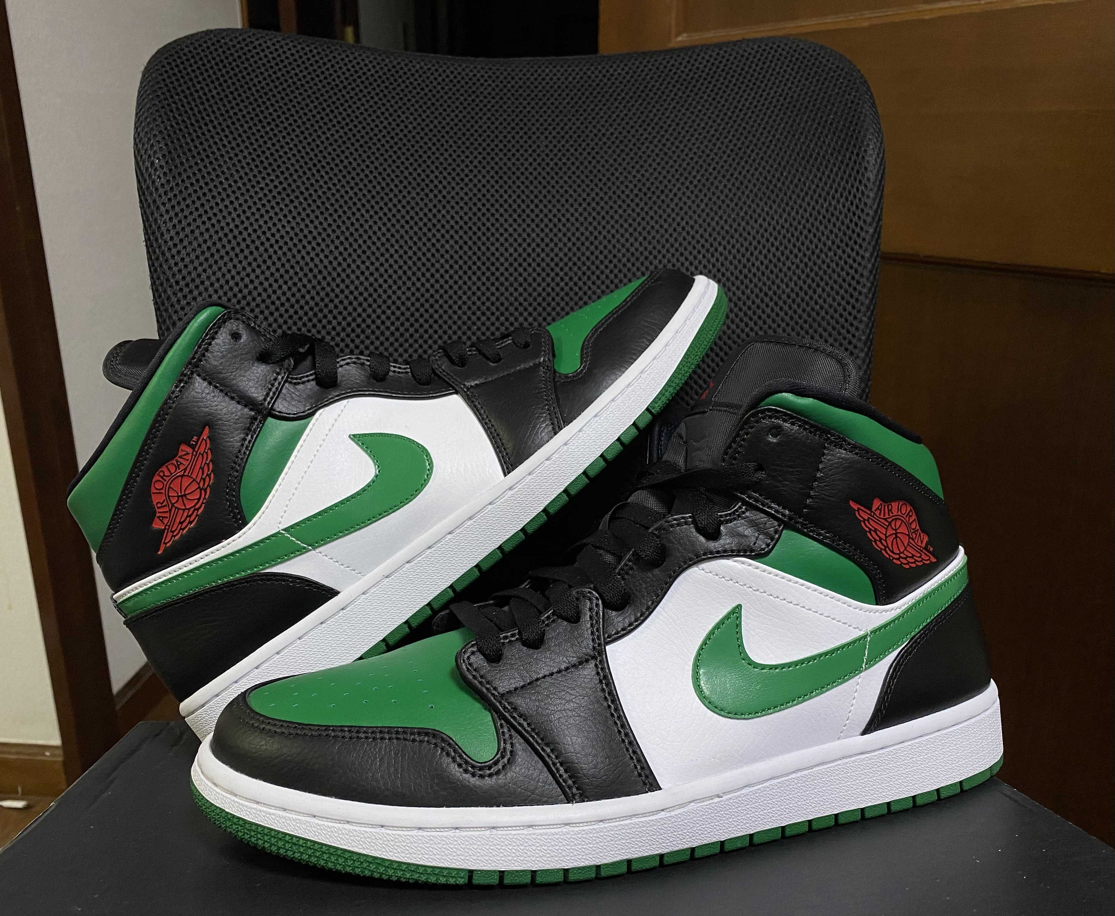 NIKE AIR JORDAN 1 MID "PINE GREEN"