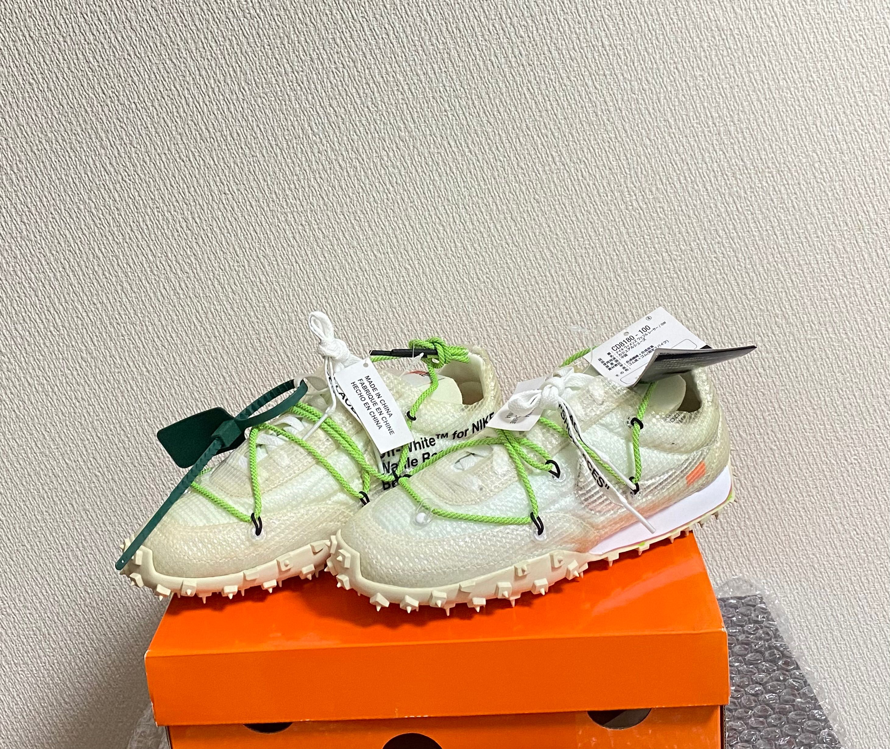 Off-White × Nike Women's Waffle Racer "White"