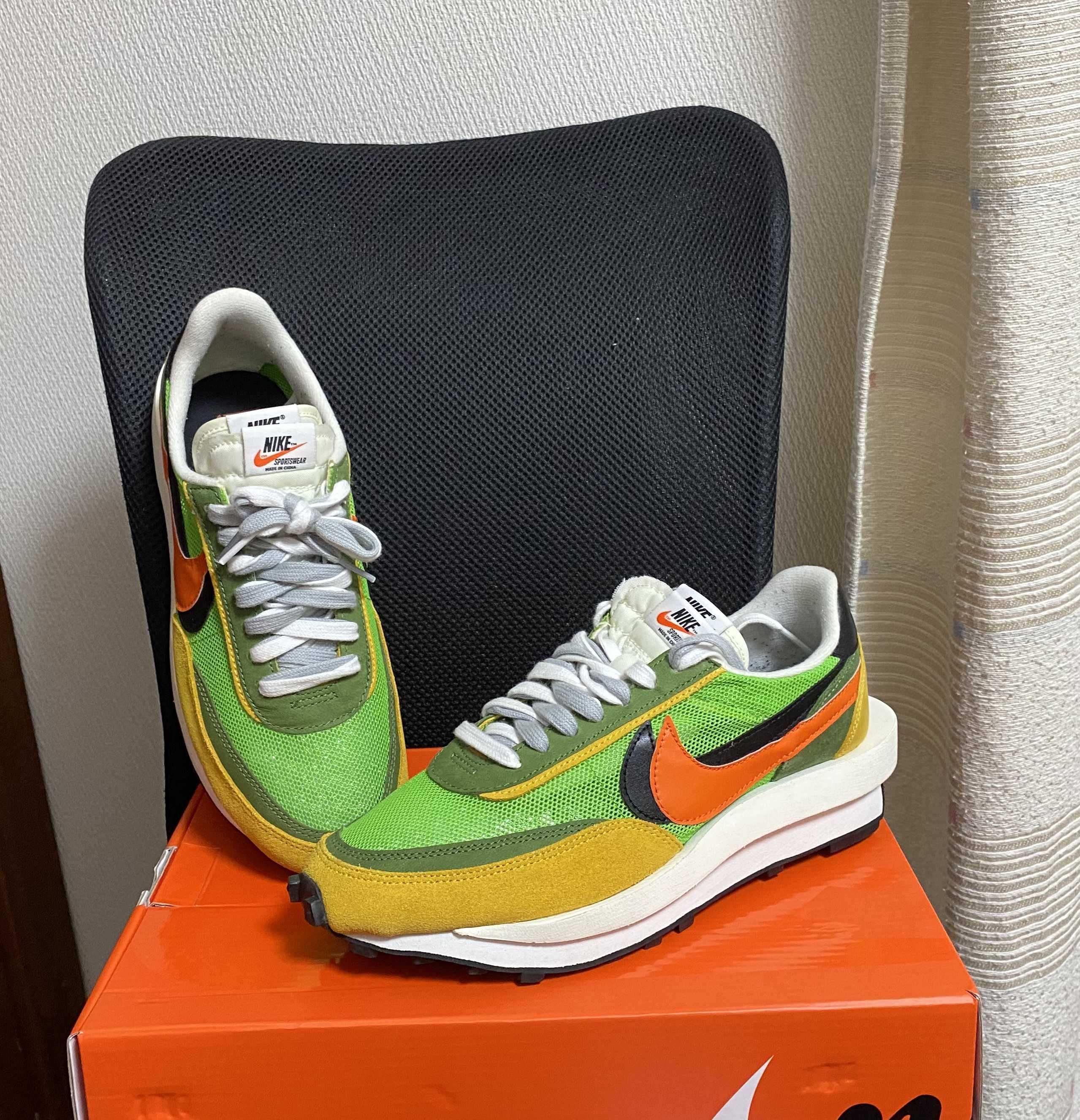 sacai × Nike LDV Waffle "Green"