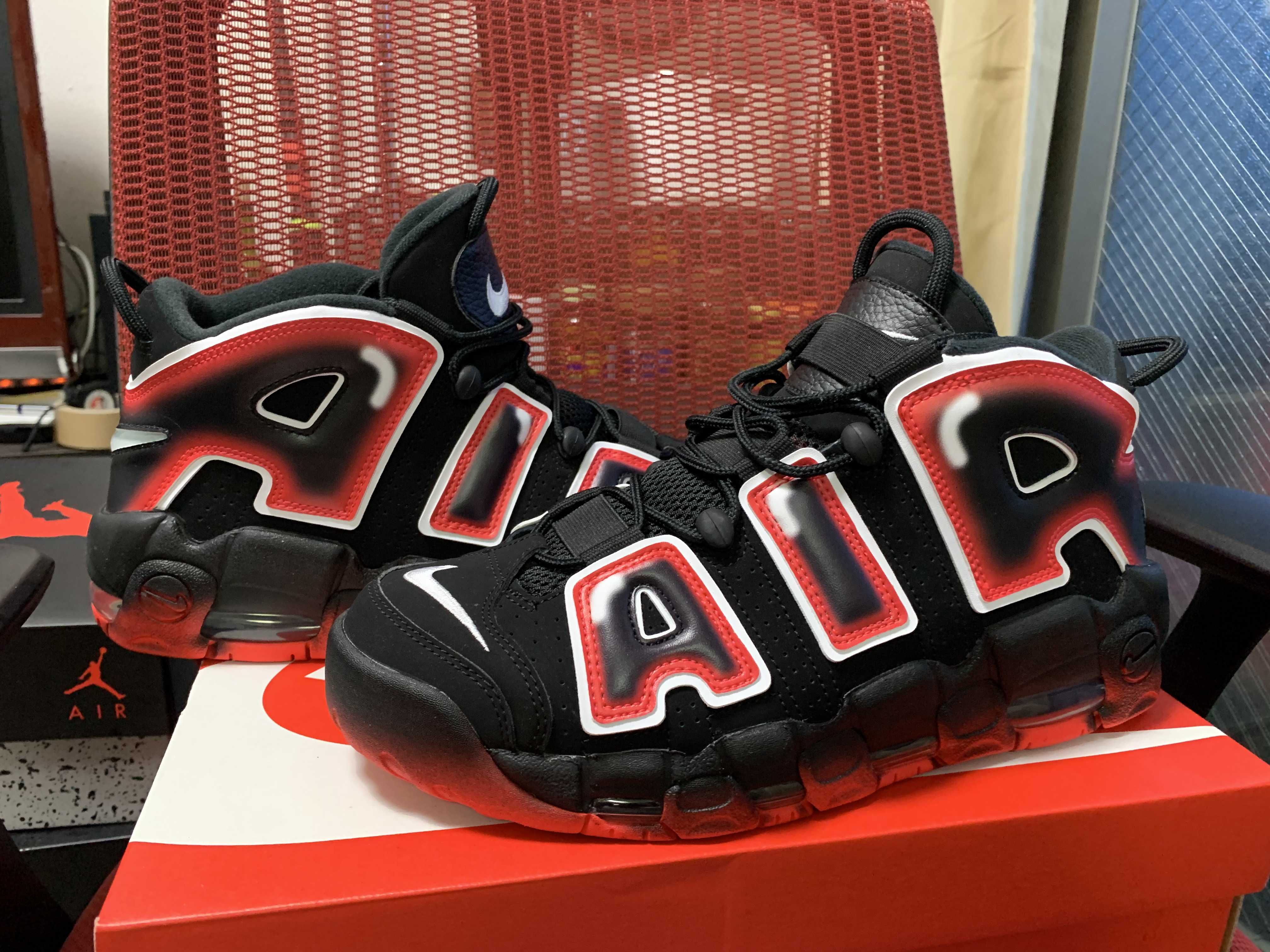 NIKE AIR MORE UPTEMPO "LASER CRIMSON"