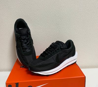 sacai × Nike LDV Waffle "Triple Black"