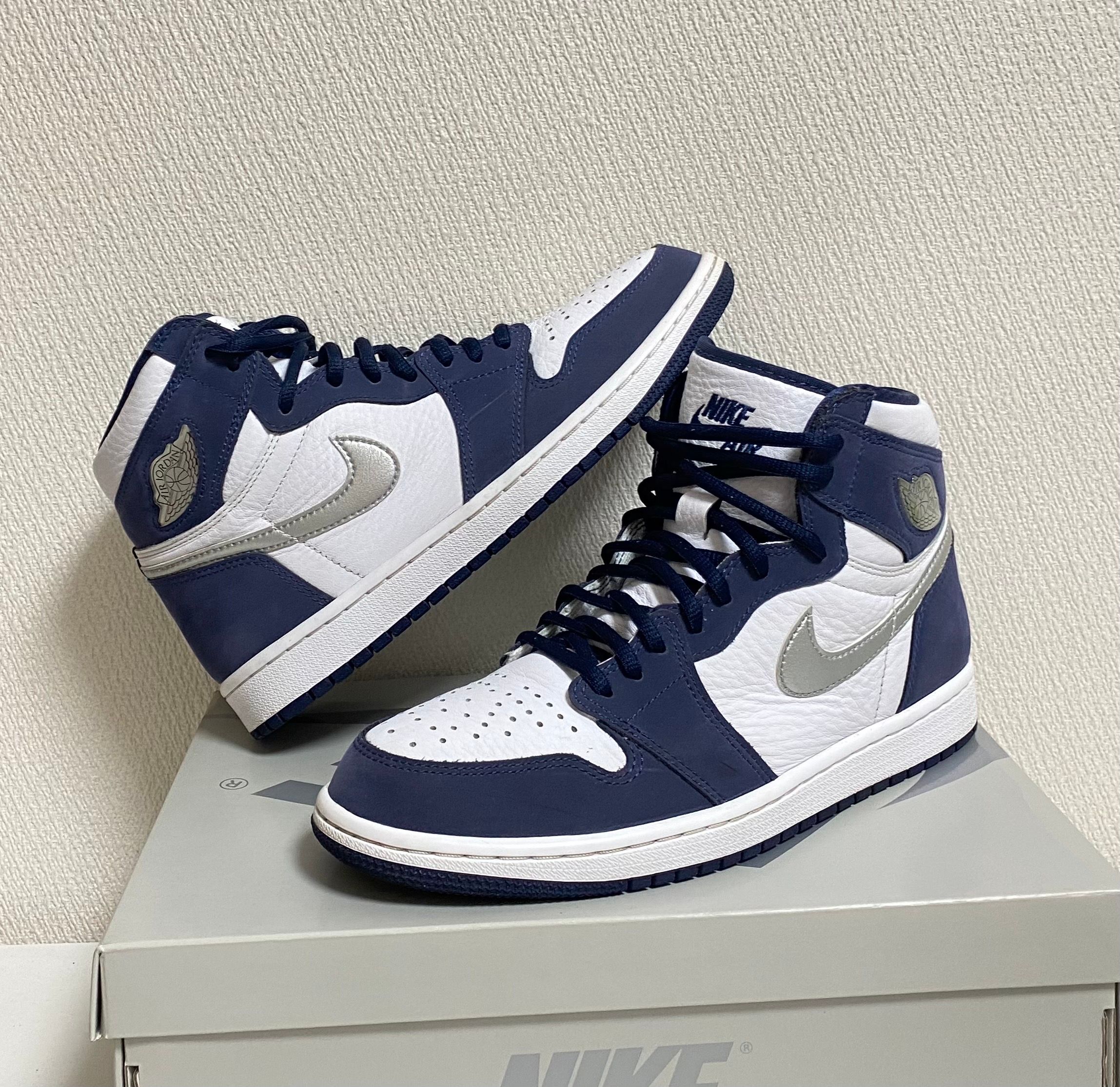 Nike Air Jordan 1 High OG CO.JP "White/Midnight Navy" (2020)(ブリーフケースなし)