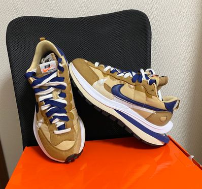 Sacai × Nike Vapor Waffle "Sesame And Blue Void"