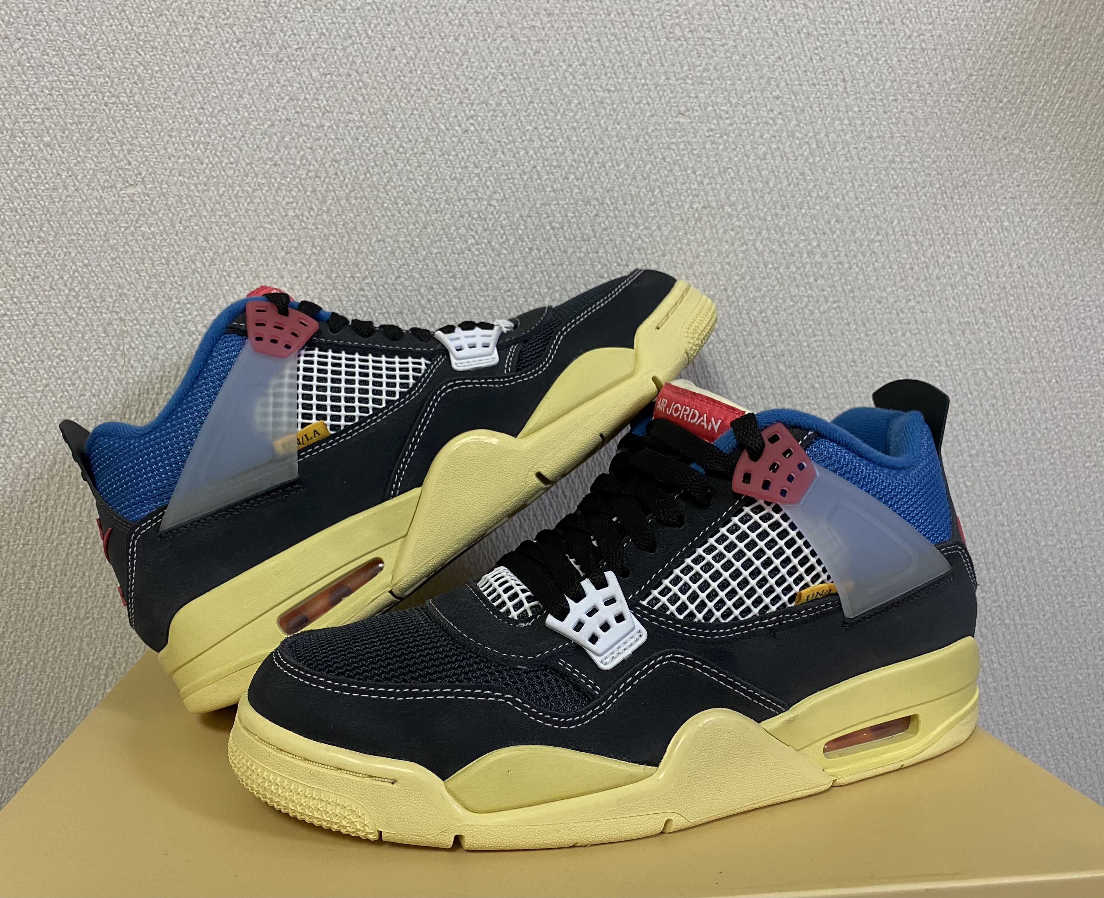 UNION × NIKE AIR JORDAN 4 "OFF NOIR"