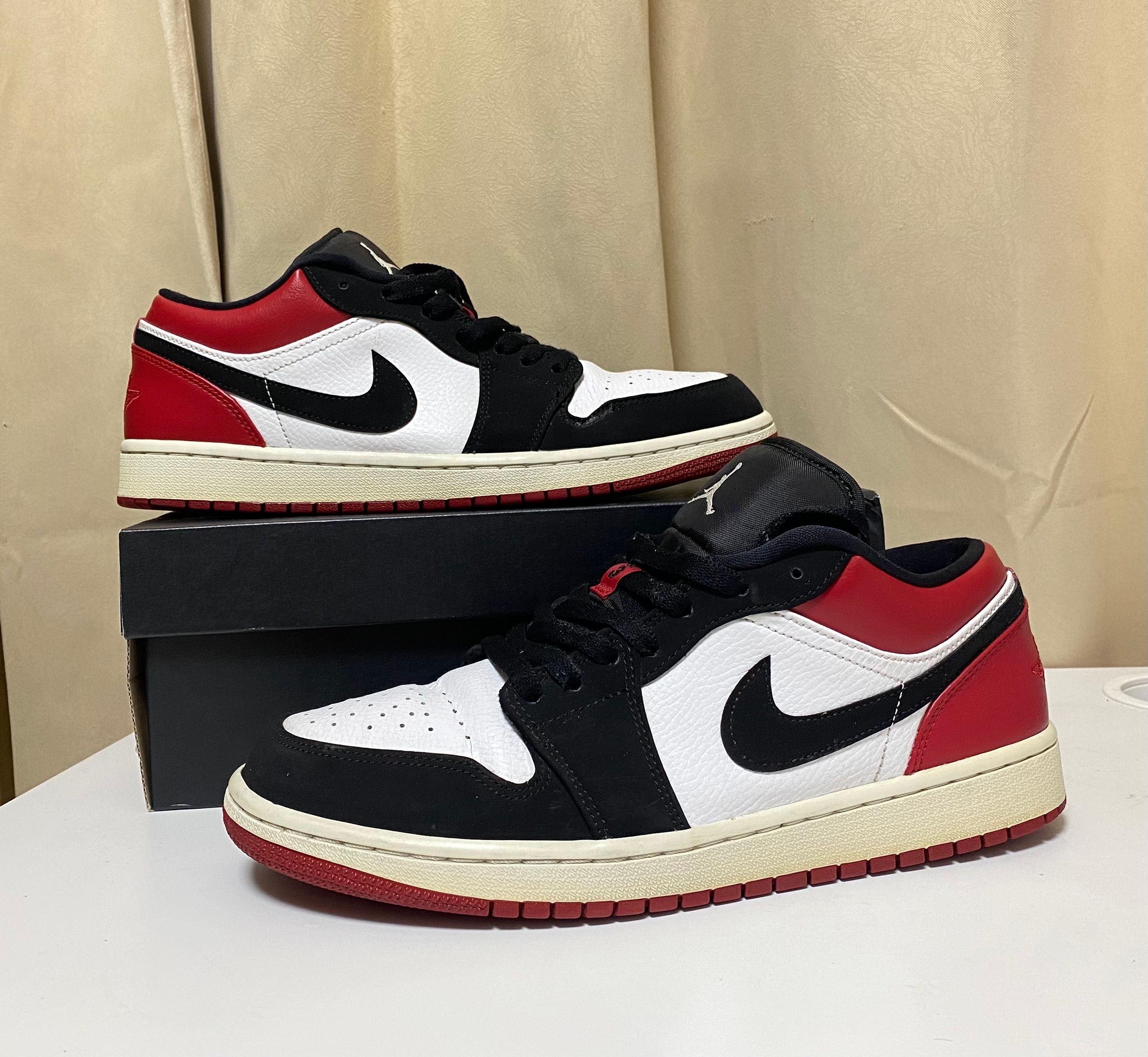 Nike Air Jordan 1 Low "Black Toe"