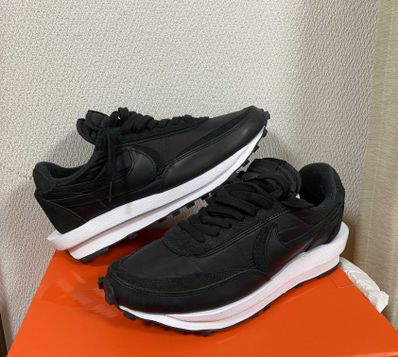 sacai × Nike LDV Waffle "Triple Black"