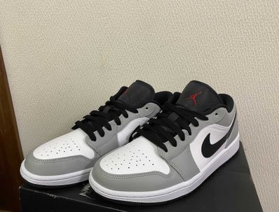 NIKE AIR JORDAN 1 LOW "LIGHT SMOKE GREY"