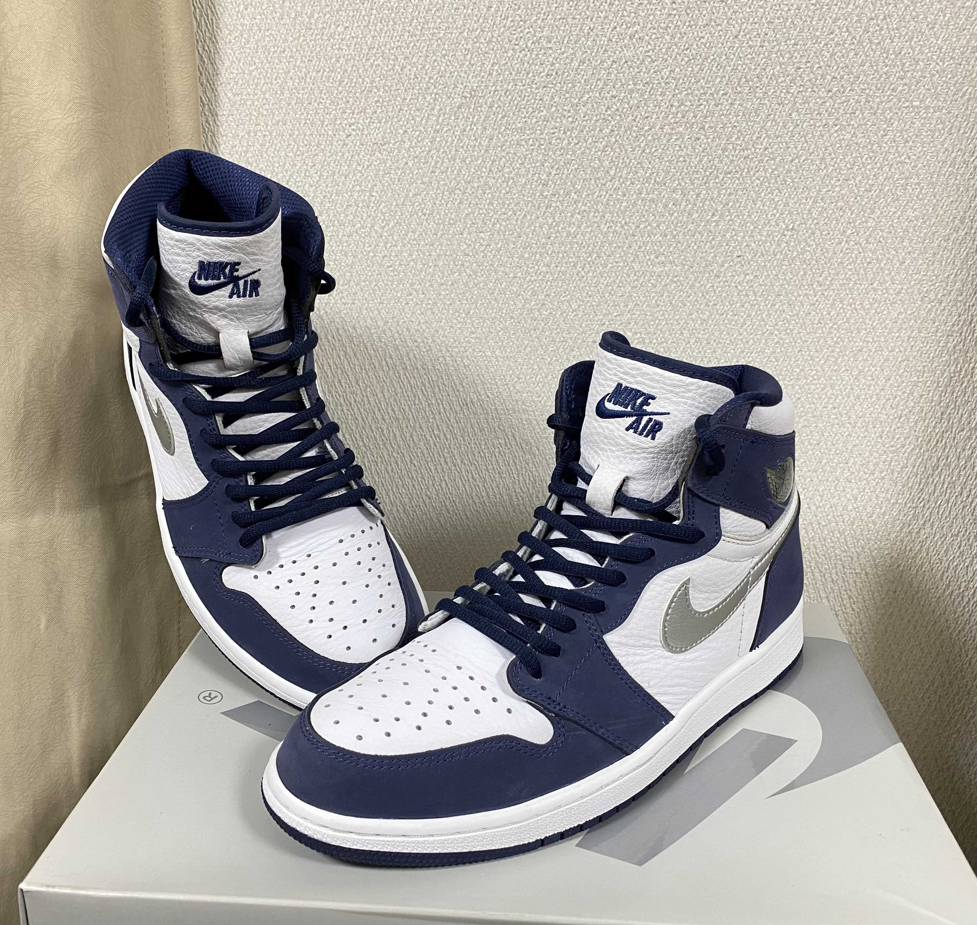 Nike Air Jordan 1 High OG CO.JP "White/Midnight Navy" (2020)(ブリーフケースなし)
