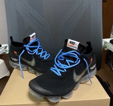 Off-White × Nike Air Vapormax "Black/Total Orange/Clear"