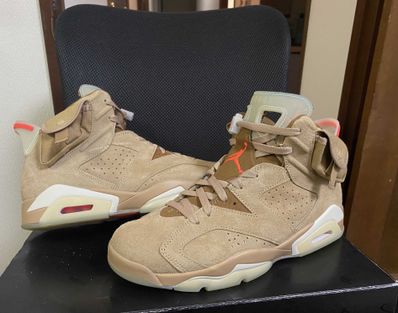 Travis Scott × Nike Air Jordan 6 "British Khaki"