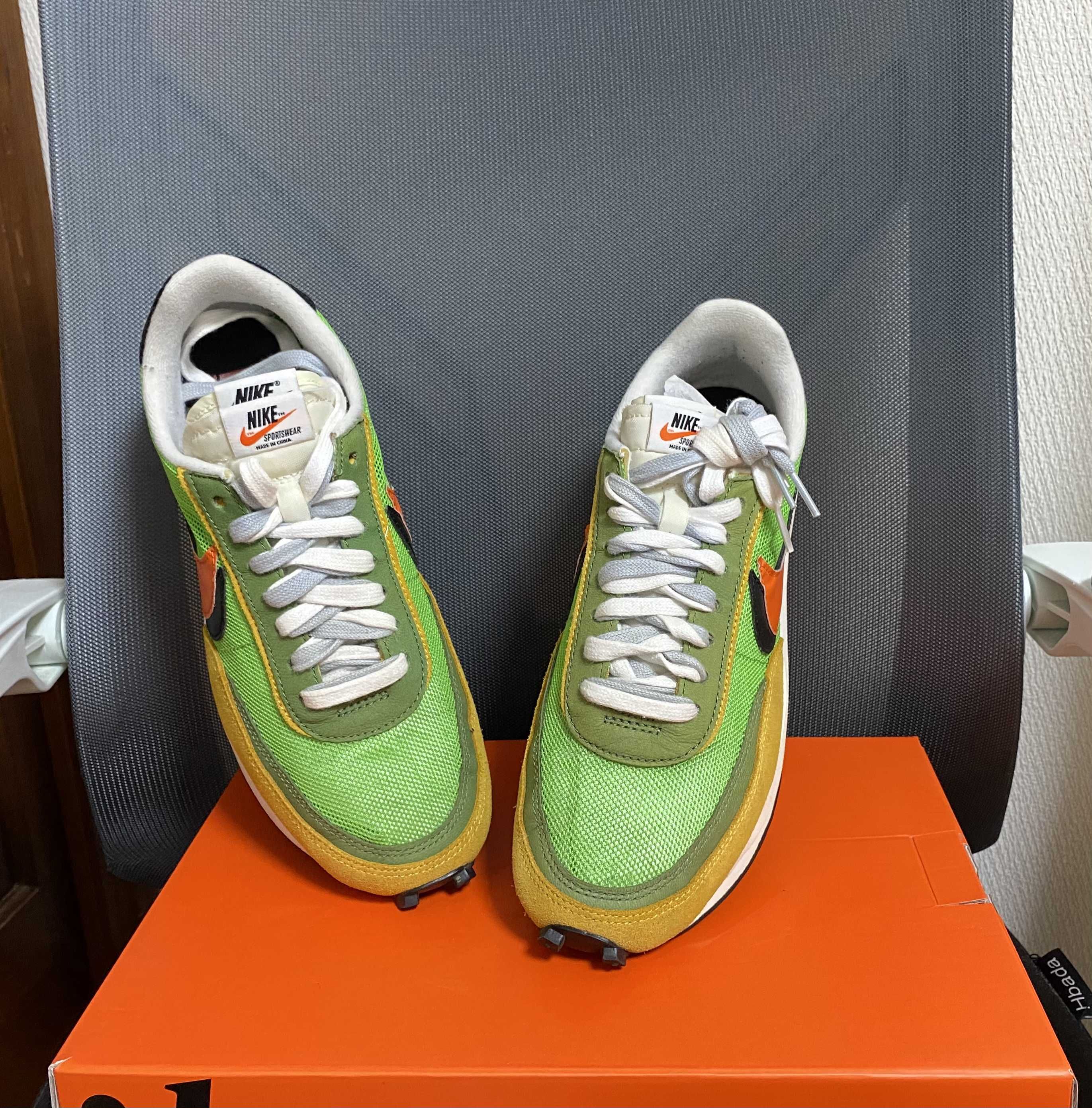 sacai × Nike LDV Waffle "Green"