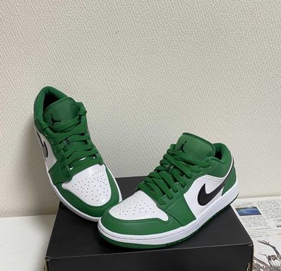 Nike Air Jordan 1 Low "Pine Green/White"