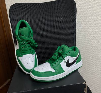 NIKE AIR JORDAN 1 LOW "PINE GREEN/WHITE"