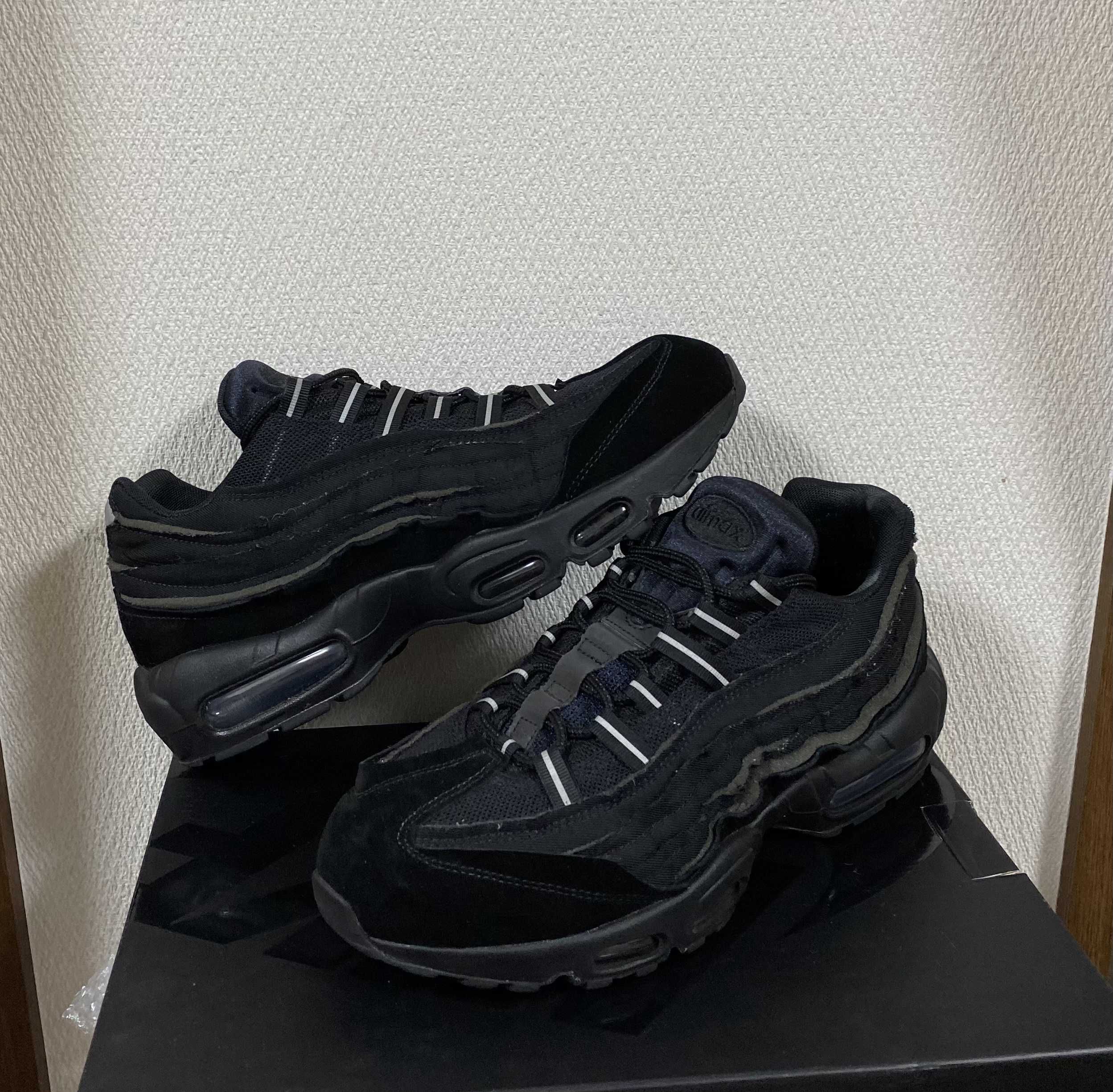 COMME des GARCONS × Nike Air Max 95 "Black"