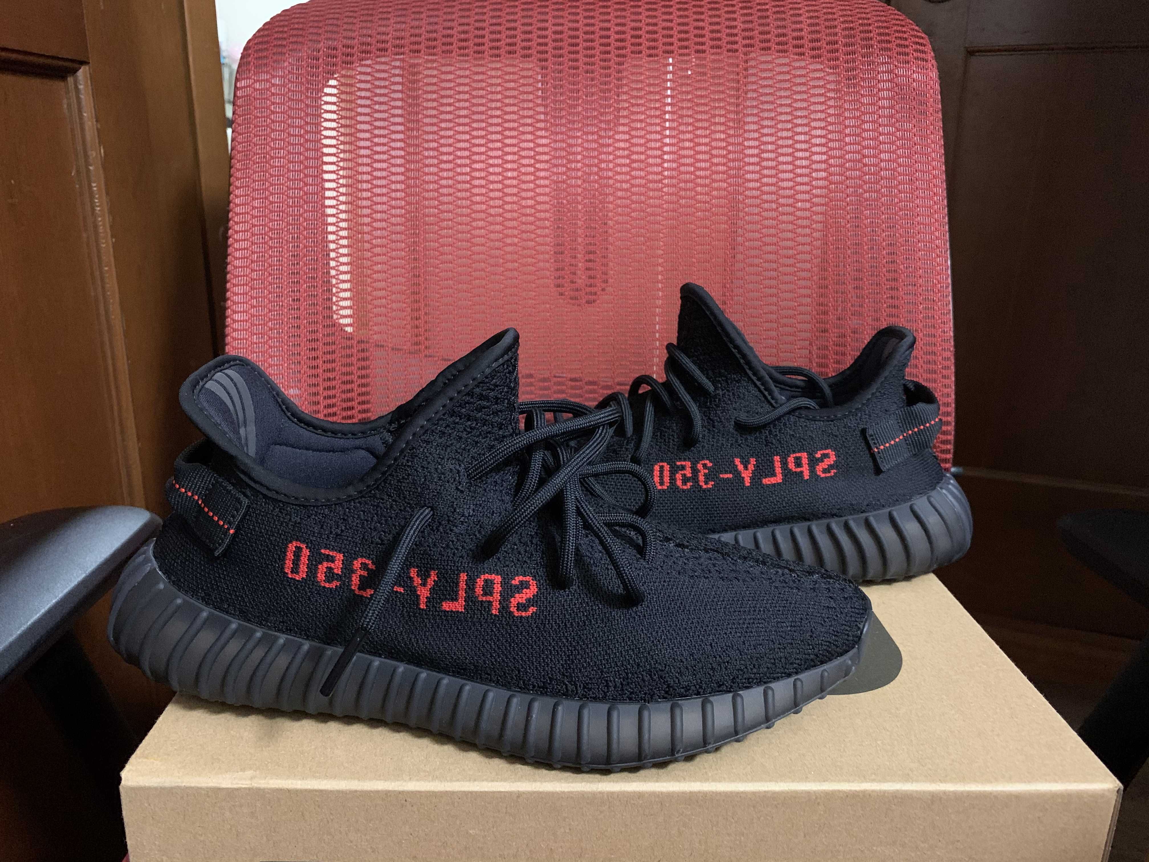 adidas YEEZY Boost 350 V2 "Core Black/Red" (2020)