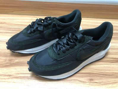 sacai × Nike LDV Waffle "Triple Black"