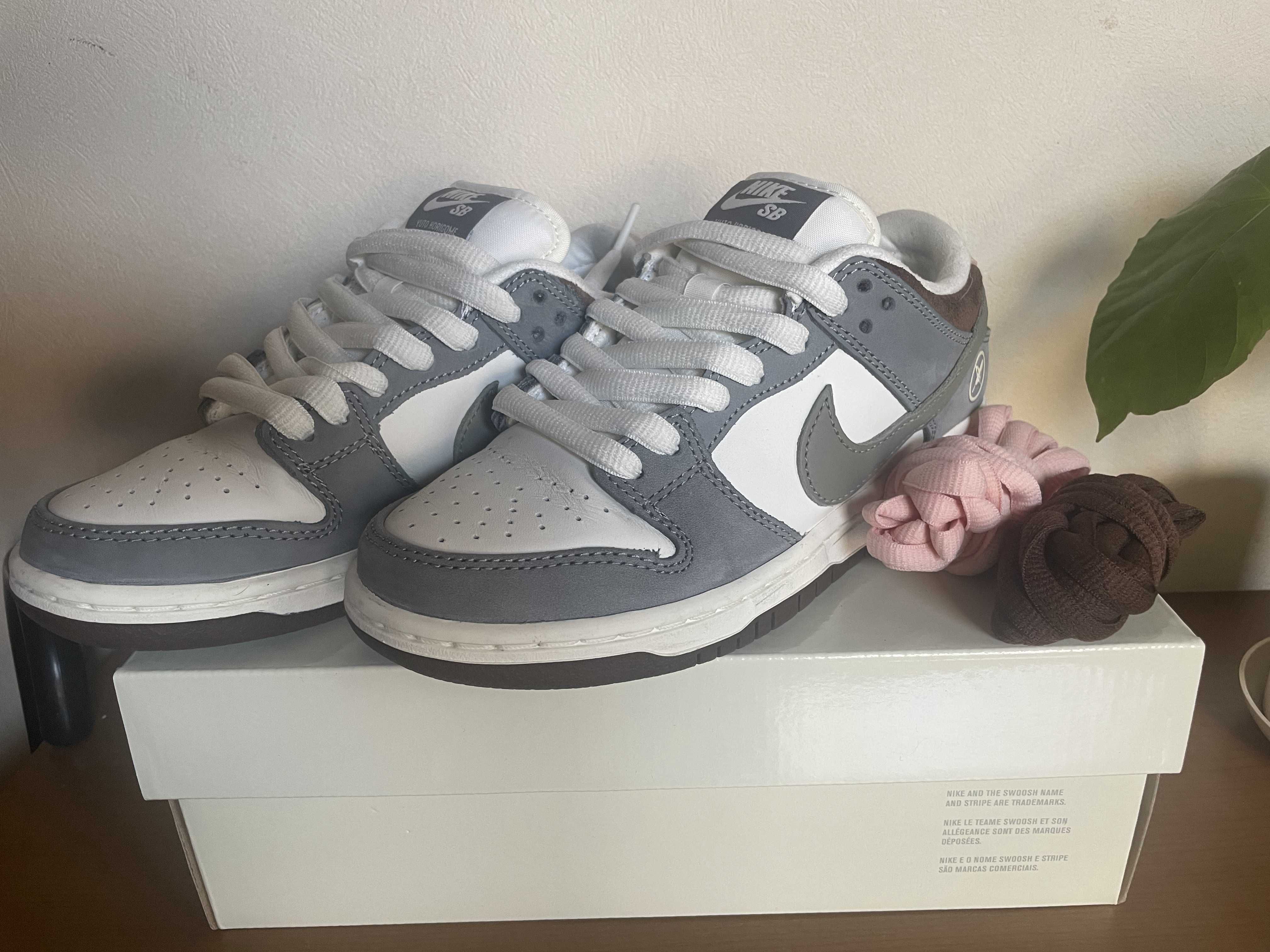 堀米 雄斗(Yuto Horigome) × Nike SB Dunk Low Pro QS "Wolf Grey"