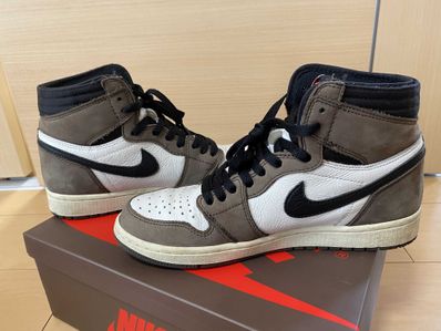 Travis Scott × Nike Air Jordan 1 Retro High OG TS SP "Sail/Dark Mocha"