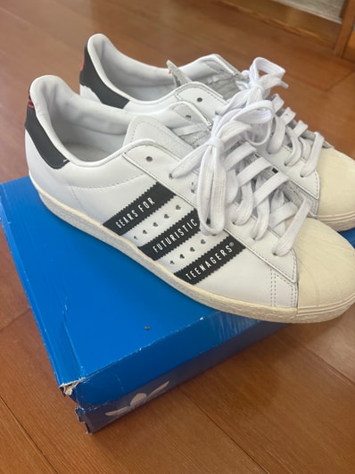 HUMAN MADE × adidas Superstar 80s "White/Black"