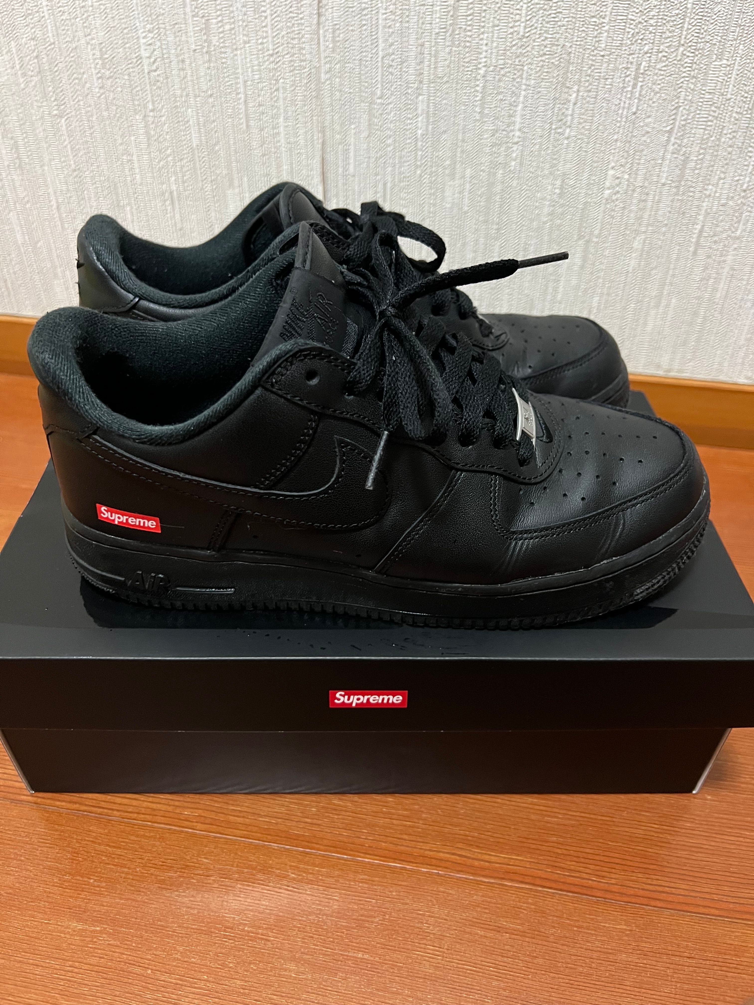 Supreme × Nike Air Force 1 Low "Black"