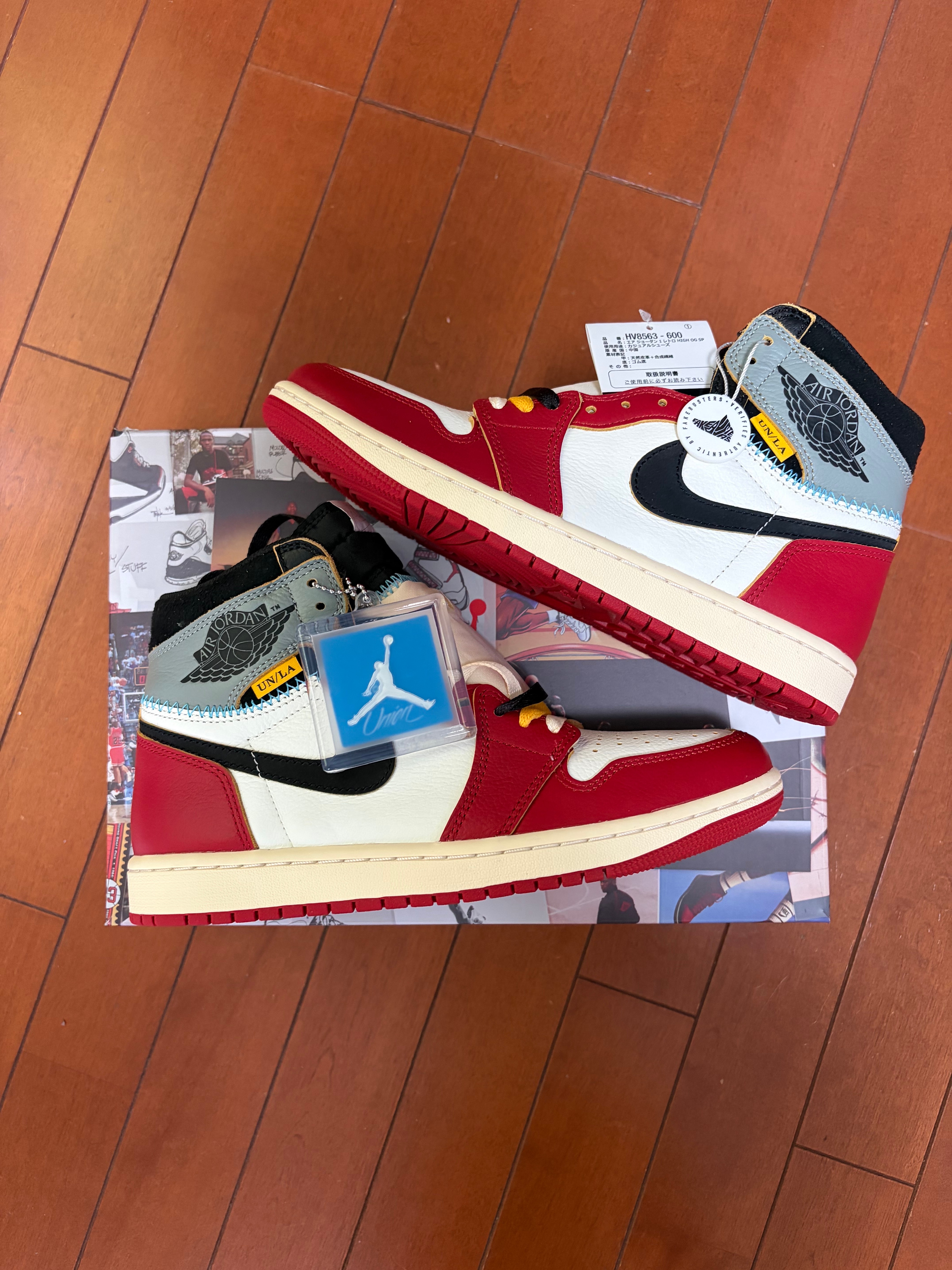 UNION × Nike Air Jordan 1 Retro High OG "Chicago/Shadow"