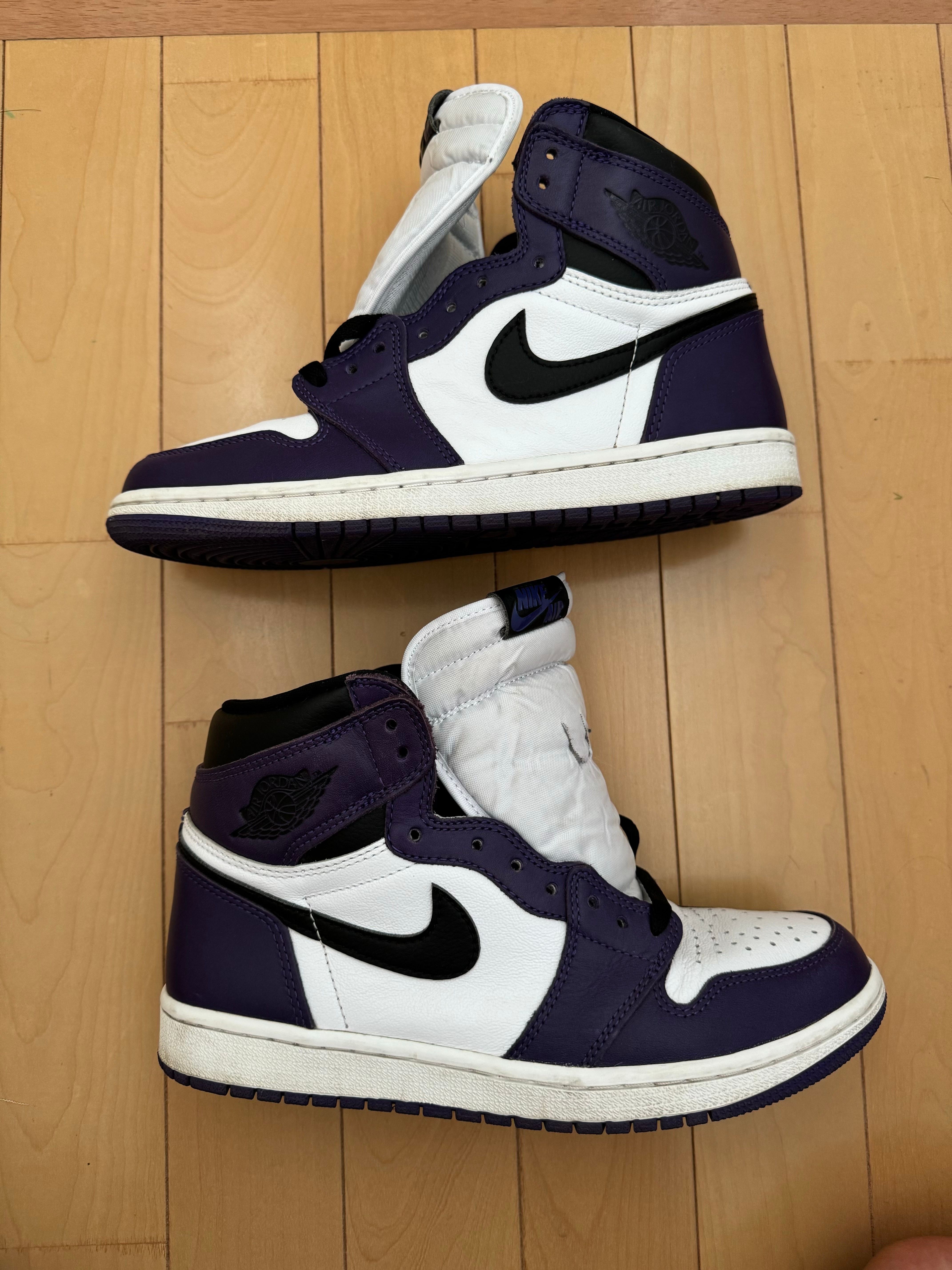 Nike Air Jordan 1 Retro High OG "Court Purple White/Black" (2020)   