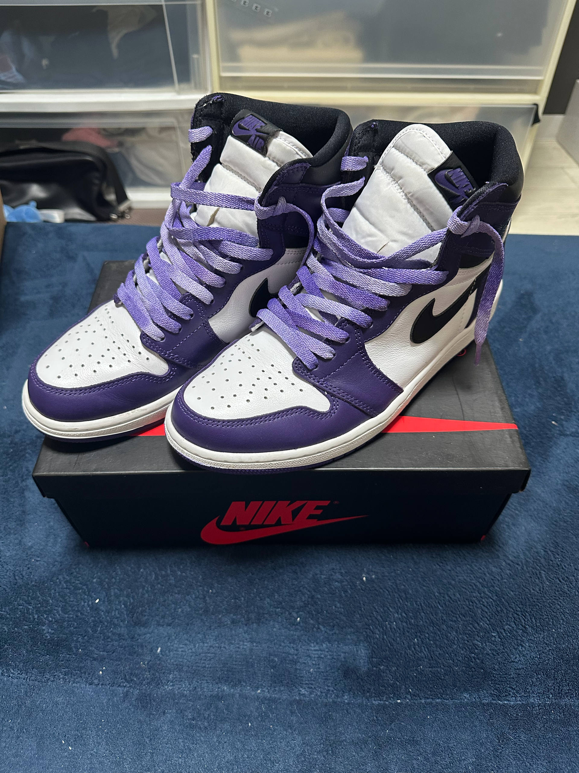 Nike Air Jordan 1 Retro High OG "Court Purple/White/Black" (2020)