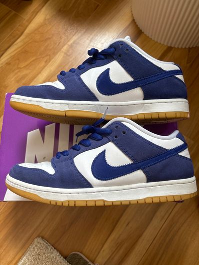 Nike SB Dunk Low "Los Angeles Dodgers/Deep Royal Blue"