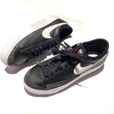 Nike Women's Blazer Low Platform "Black/White"