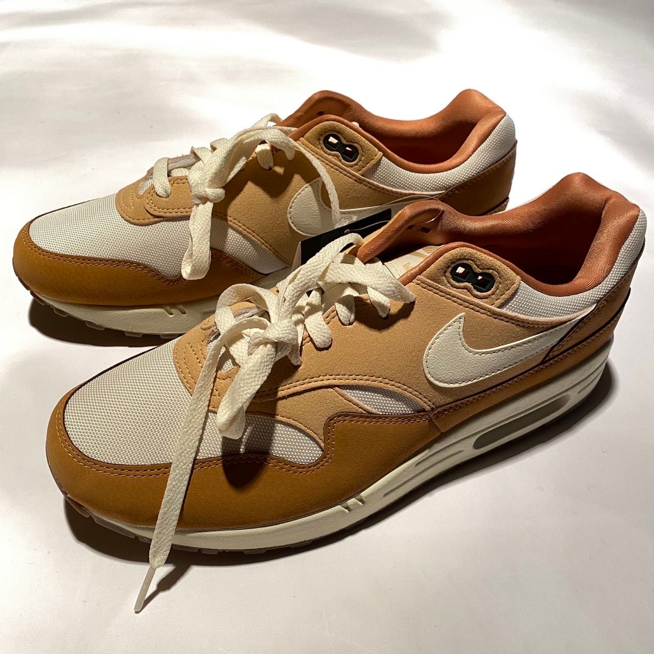 Nike Women's Air Max 1 '87 "Flax/Sesame/Vintage Green/Coconut Milk"