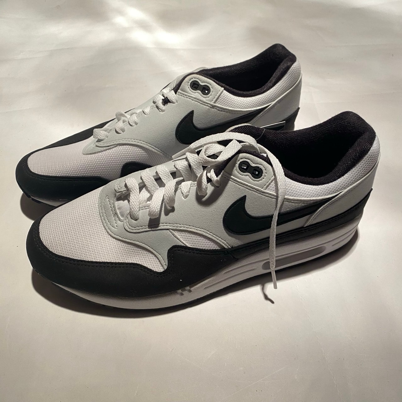 Nike Air Max 1 "White/Black/Pure Platinum"