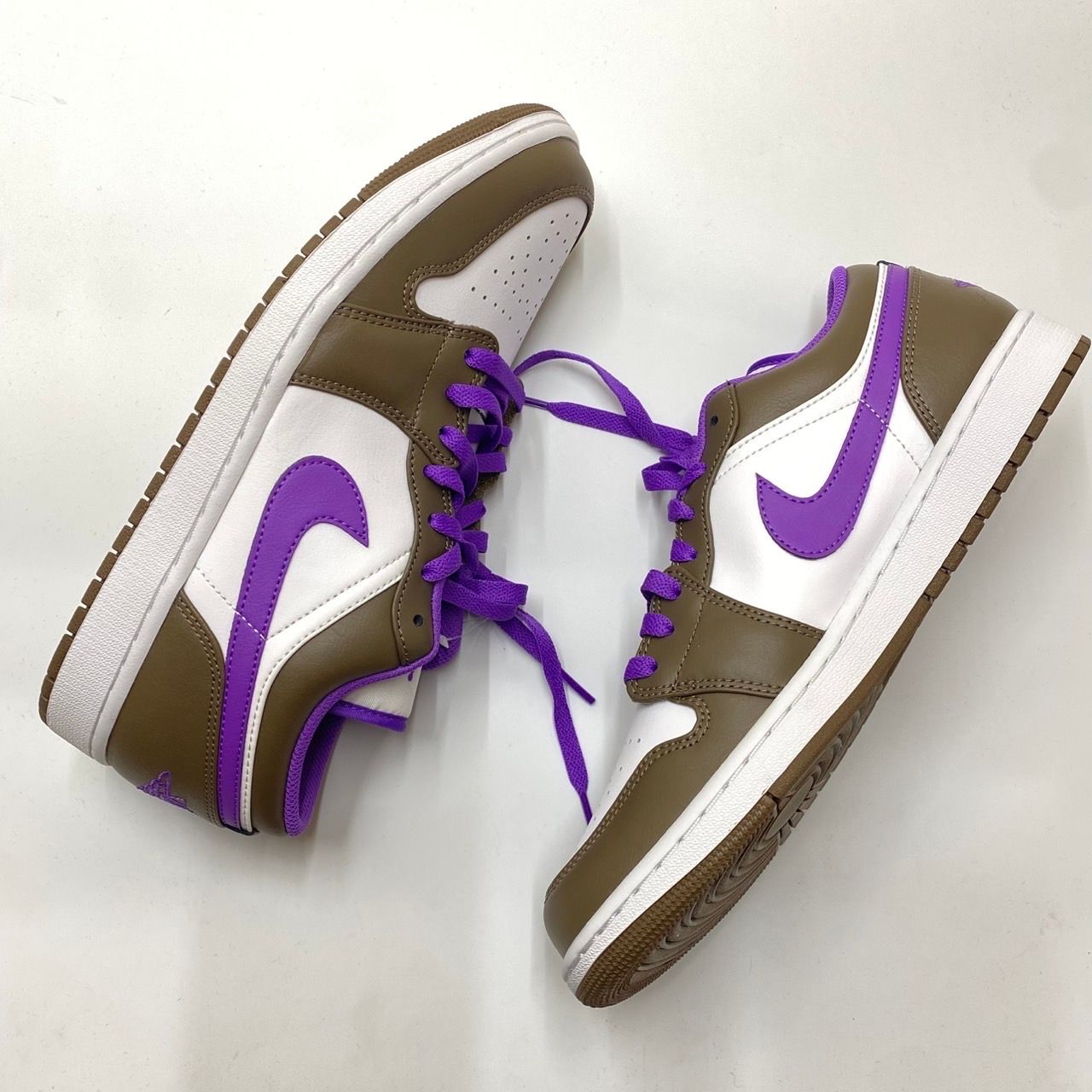 Nike Air Jordan 1 Low "Brown and Purple"