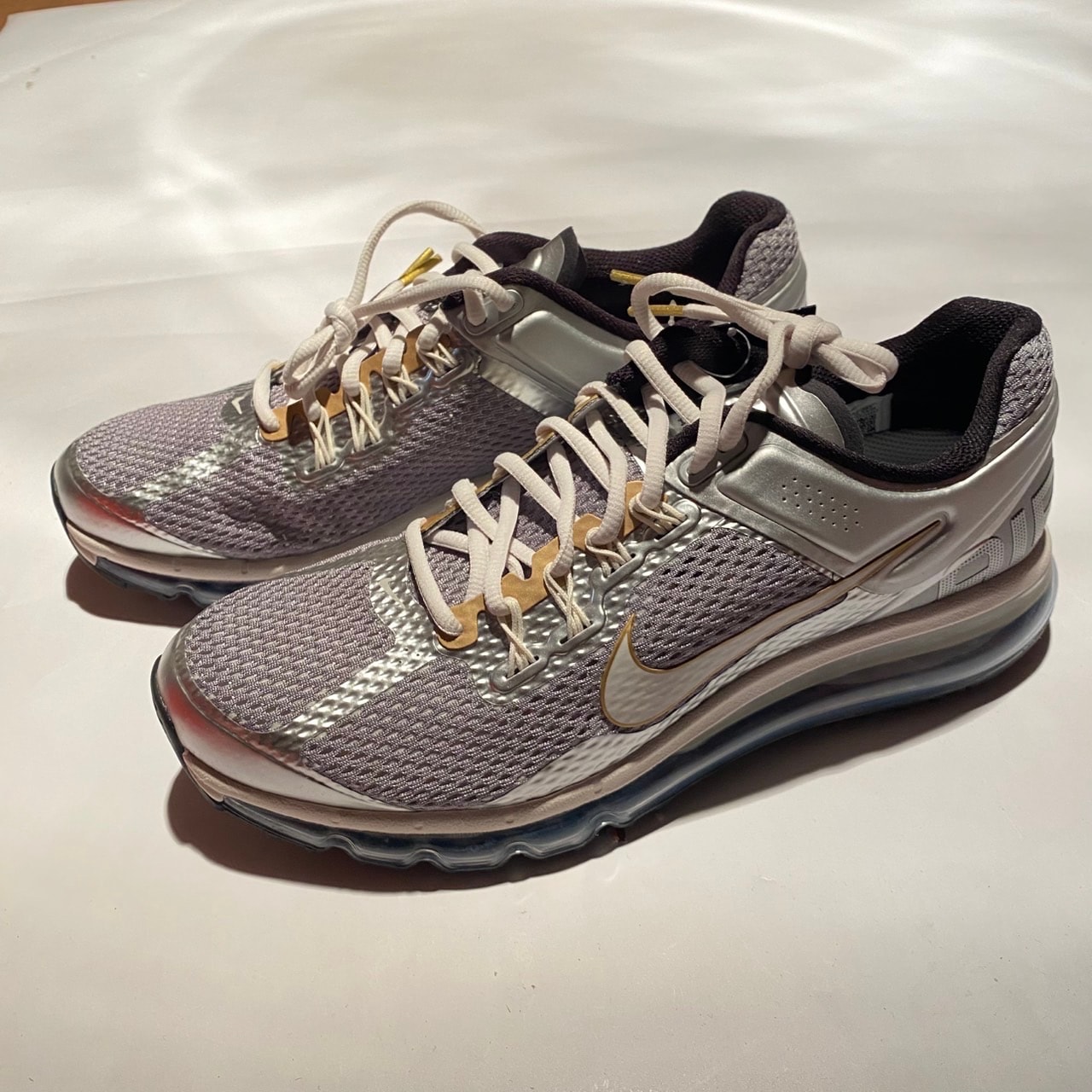 Nike Air Max 2013 "Silver/Metallic Pewter/Metallic Gold/Phantom"