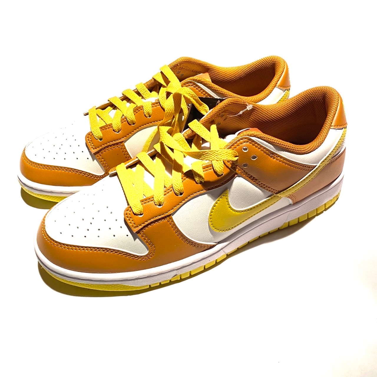 Nike Dunk Low Retro "Summit White/Desert Ochre/White/Bright Citron"