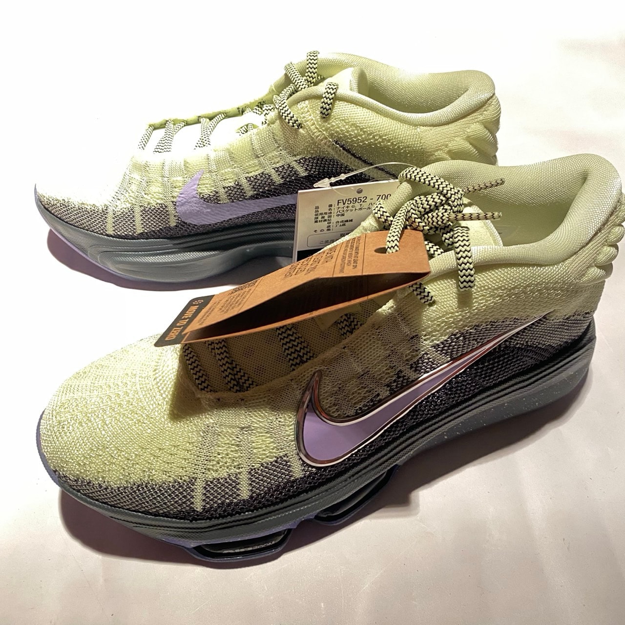 Victor Wembanyama × Nike GT Hustle 3 "Barely Volt" (FV5952-700/FV5953-700)
