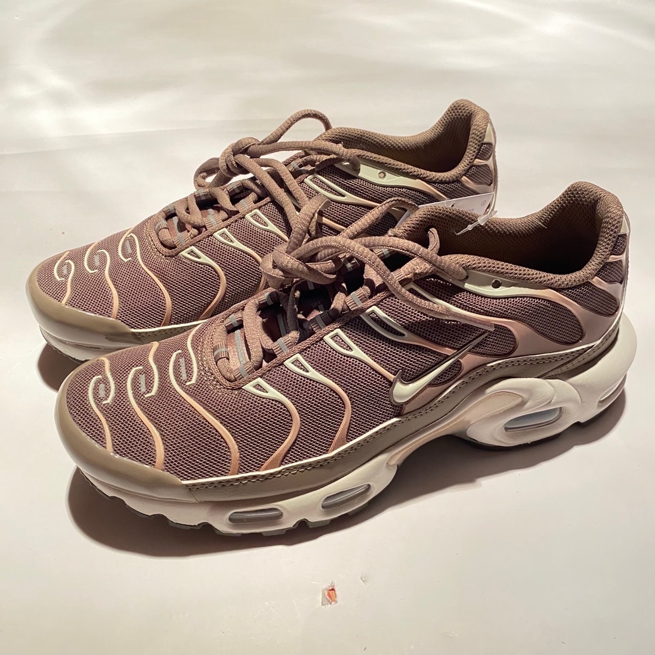 Nike Women's Air Max Plus "Mink Brown/Baroque Brown/Sail/Metallic Silver"