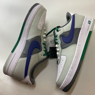 Nike Air Force 1 LV8 "Light Silver/White/Smoke Gray/Deep Royal Blue"