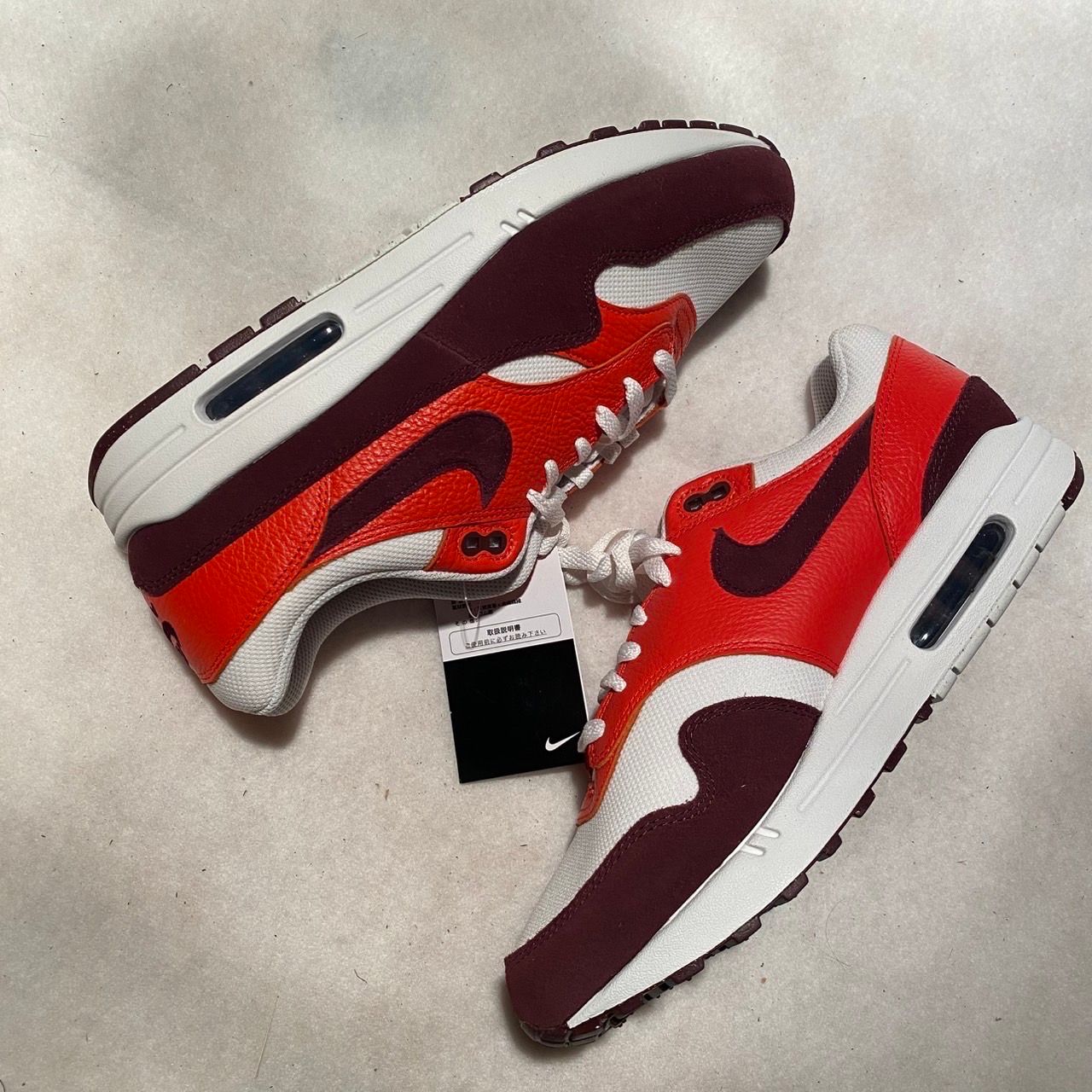 Nike Air Max 1 "Burgundy Crush"
