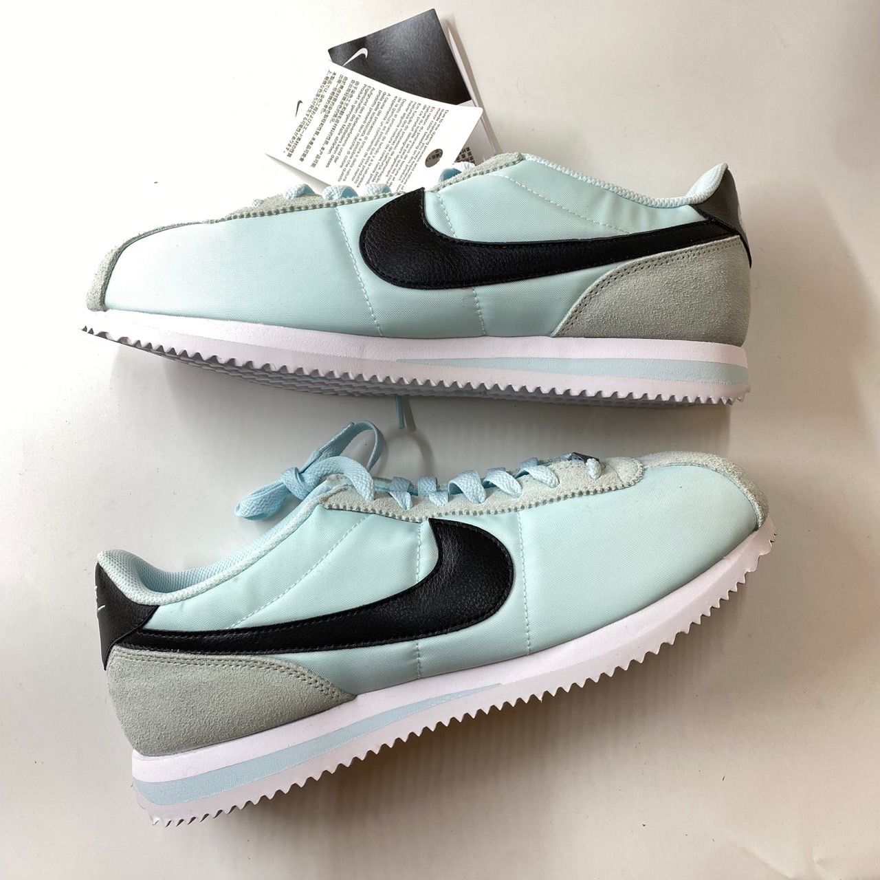 Nike Women's Cortez Textile "Glacier Blue/Black"