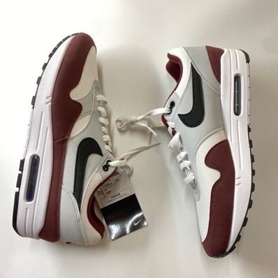 Nike Air Max 1 "White/Black/Dark Team Red"