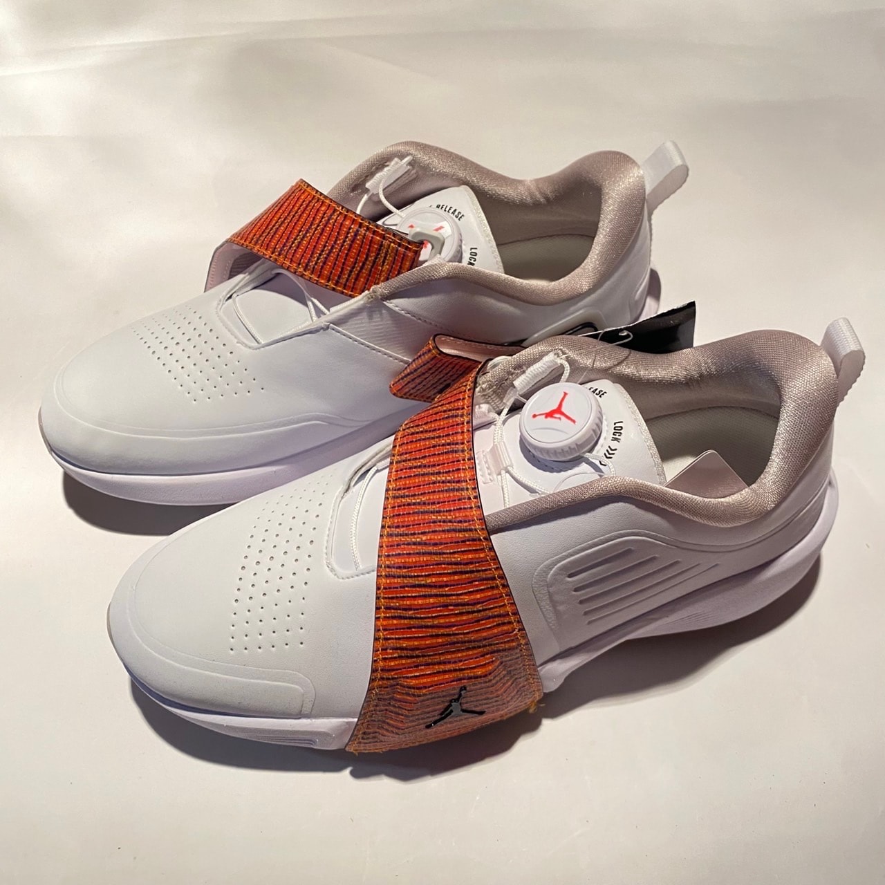 Nike Jordan Air Rev Golf "White/Black/Infrared 23"