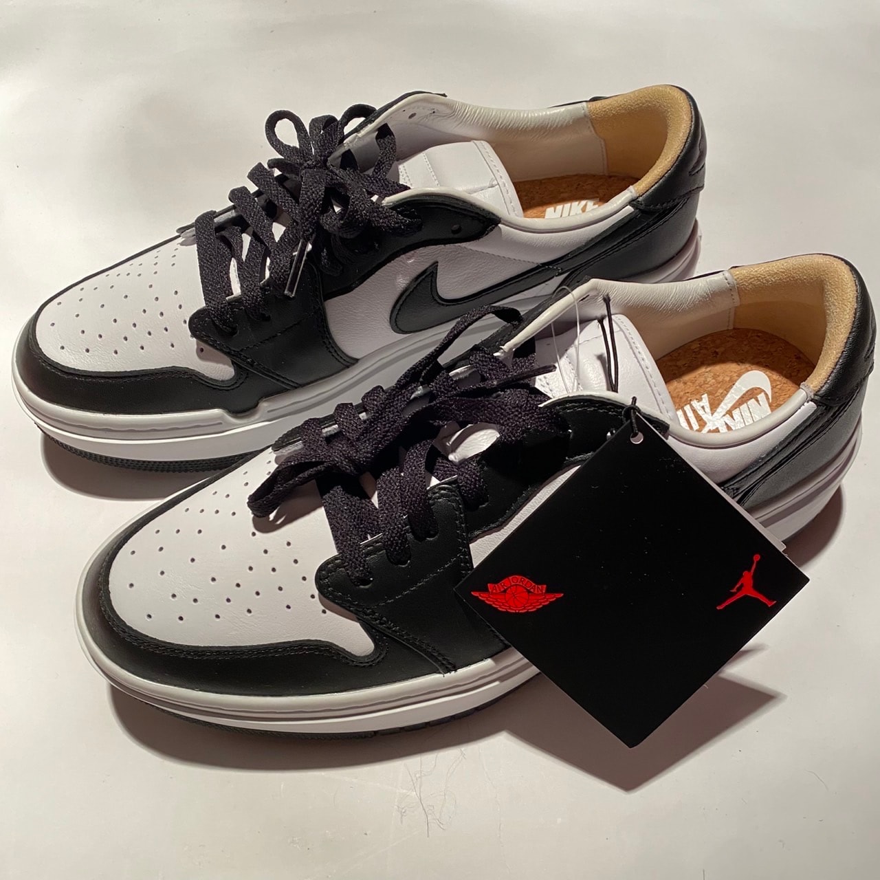 Nike Women's Air Jordan 1 Low Elevate "White/Black"