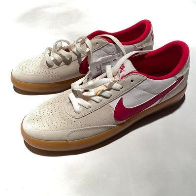 Nike SB Heritage Vulc "Summit White/White/Gum Light Brown/Cardinal Red"