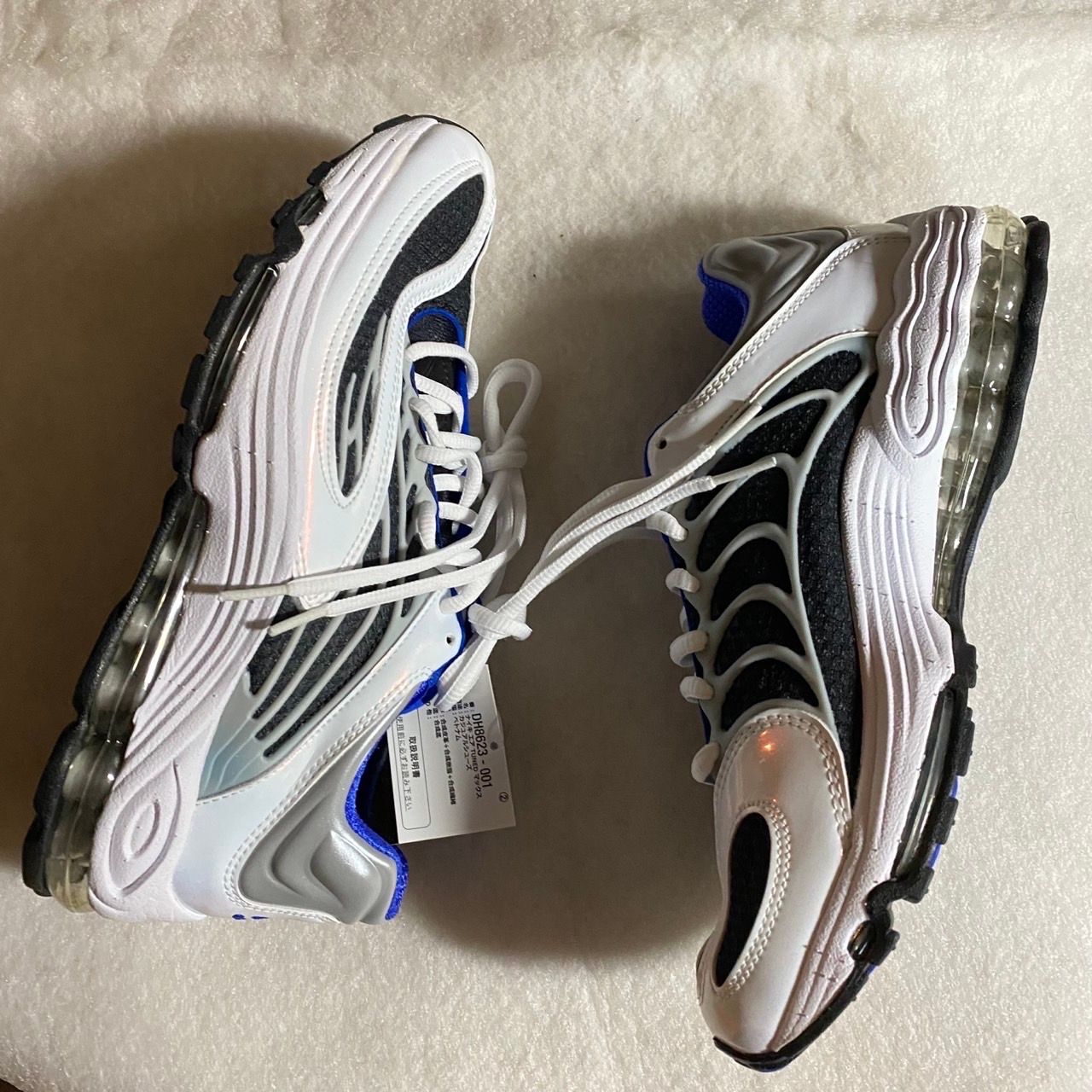 NIKE AIR TUNED MAX "WHITE AND RACER BLUE"