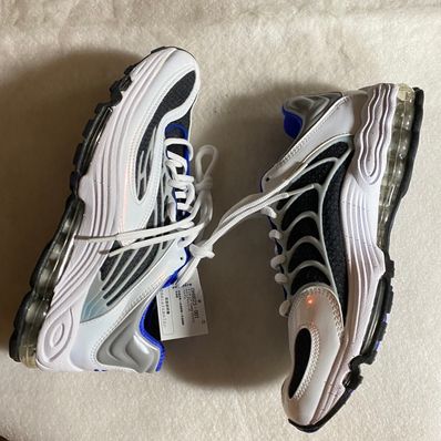 NIKE AIR TUNED MAX "WHITE AND RACER BLUE"
