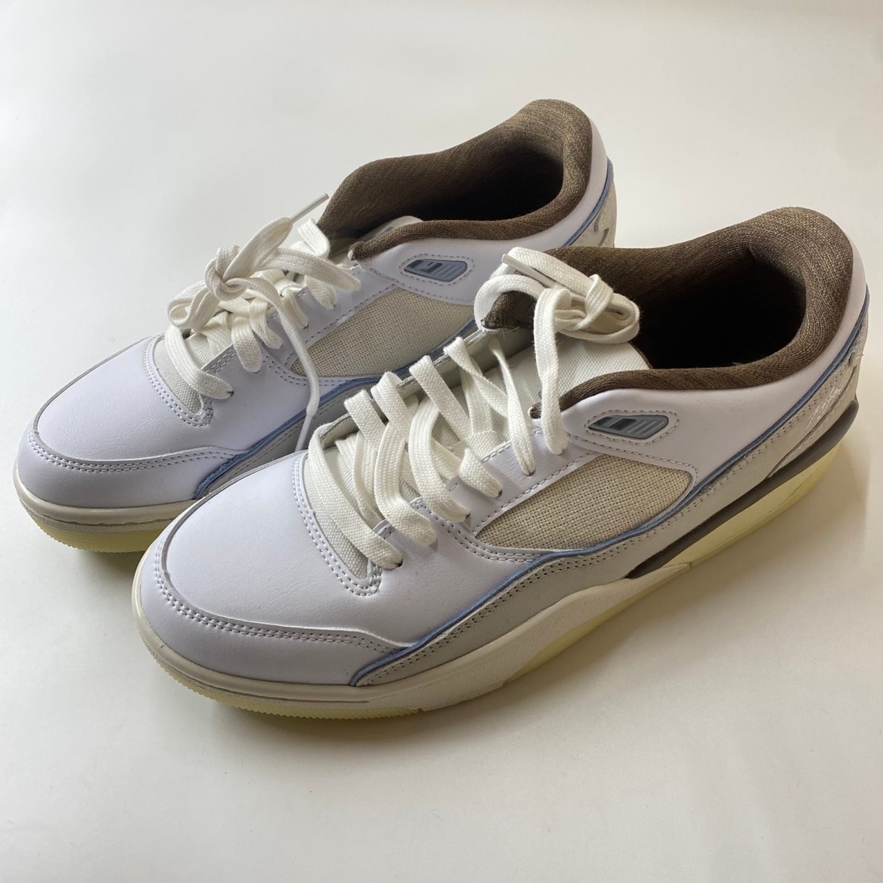 Nike Jordan Flight Court "Sail/Light Armory Blue/Light Bone/Ironstone"